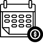Monthly rates icon