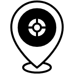 Strategic Central Location icon