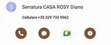 A digital contact card for property access, ensuring a well-supported rental stay in Milan, Italy, by Townhomes Milano for international tourists and travelers.