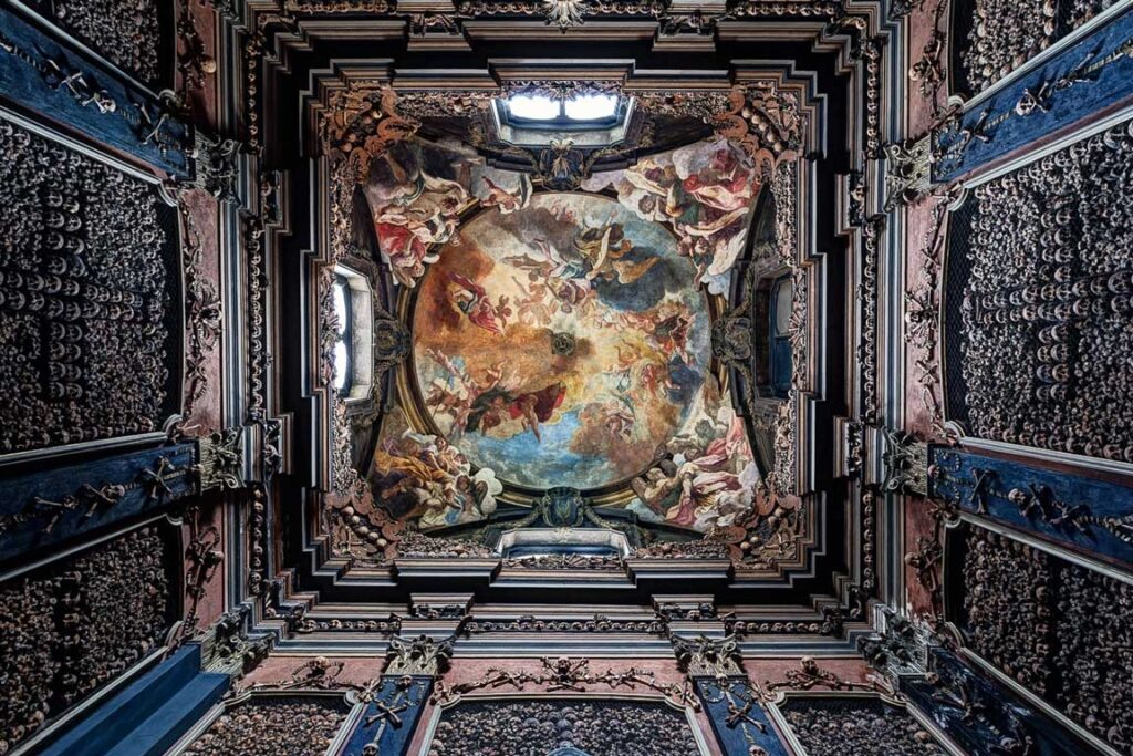 Detailed 16th-century frescoes inside San Maurizio al Monastero Maggiore, often referred to as Milan's Sistine Chapel.
