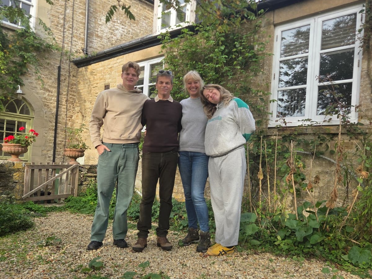 Andreas, Simone, Nina and Sara Medagliani, the family behind Town Homes Milano